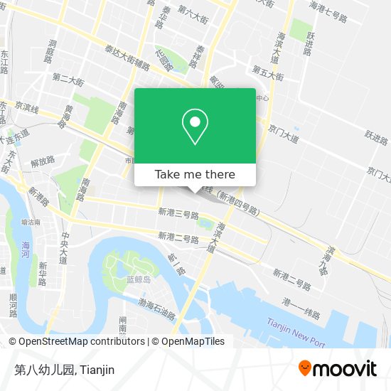 第八幼儿园 map