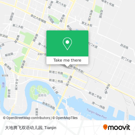 大地腾飞双语幼儿园 map