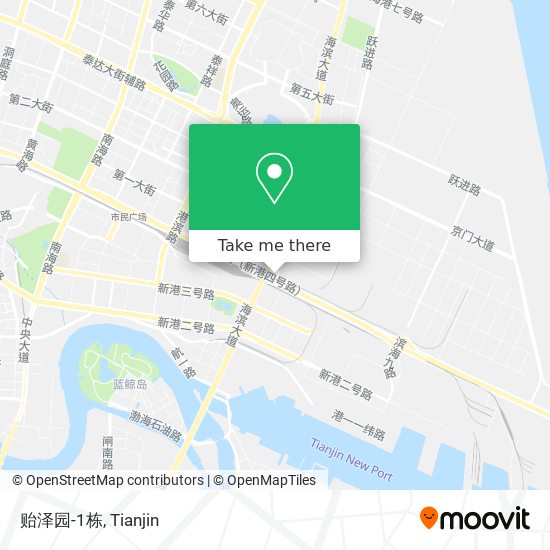 贻泽园-1栋 map