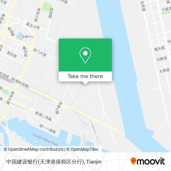 中国建设银行(天津港保税区分行) map