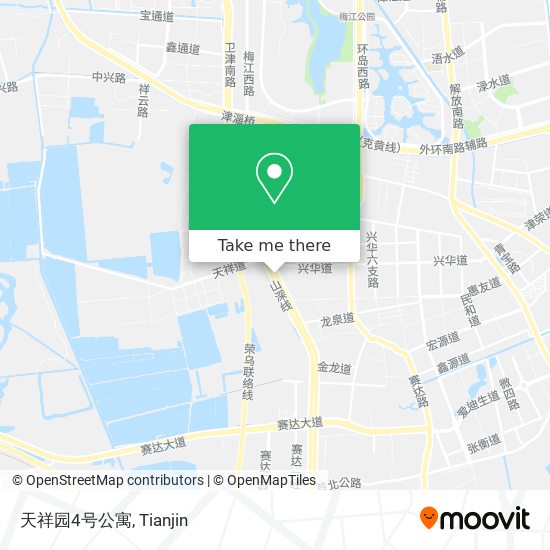 天祥园4号公寓 map