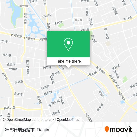 雅喜轩烟酒超市 map