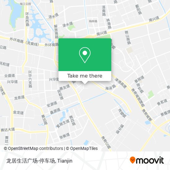 龙居生活广场-停车场 map