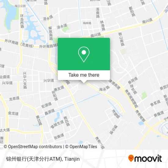 锦州银行(天津分行ATM) map