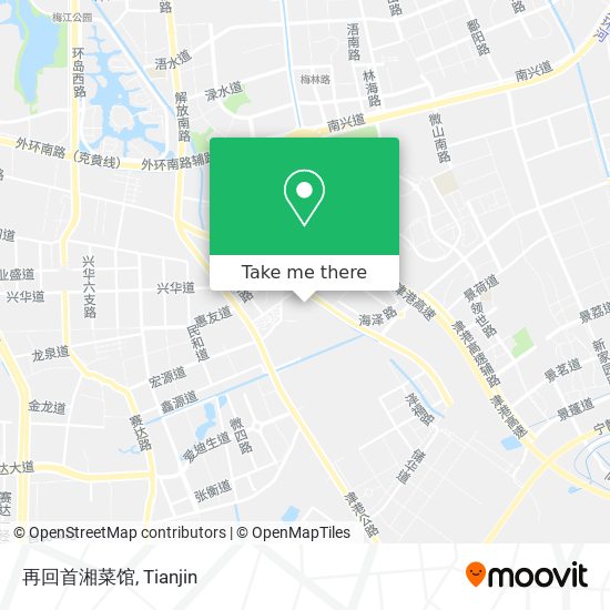 再回首湘菜馆 map