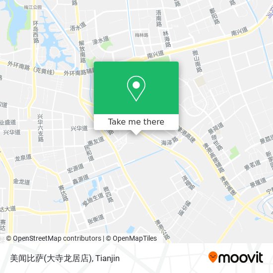 美闻比萨(大寺龙居店) map