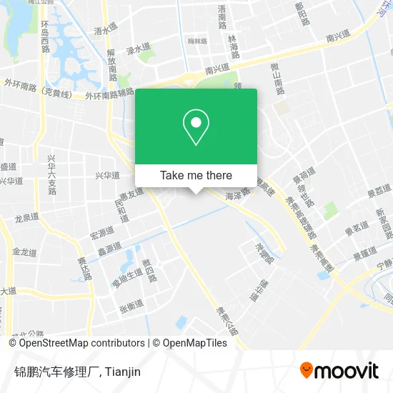 锦鹏汽车修理厂 map