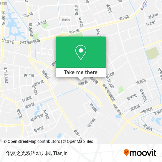 华夏之光双语幼儿园 map