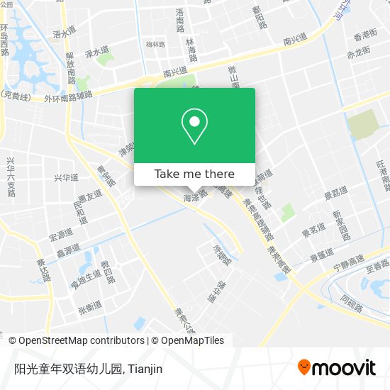 阳光童年双语幼儿园 map