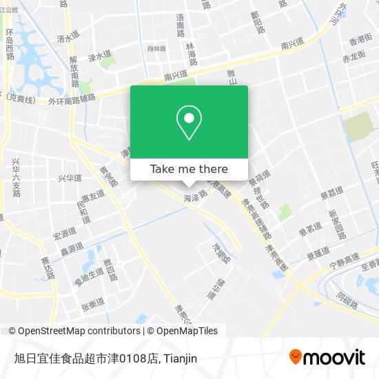旭日宜佳食品超市津0108店 map