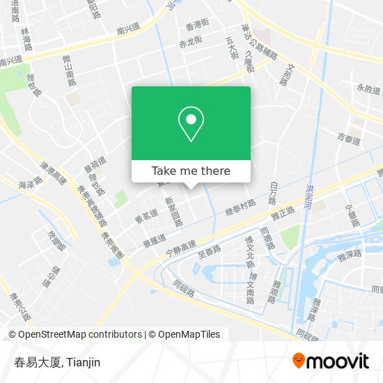 春易大厦 map