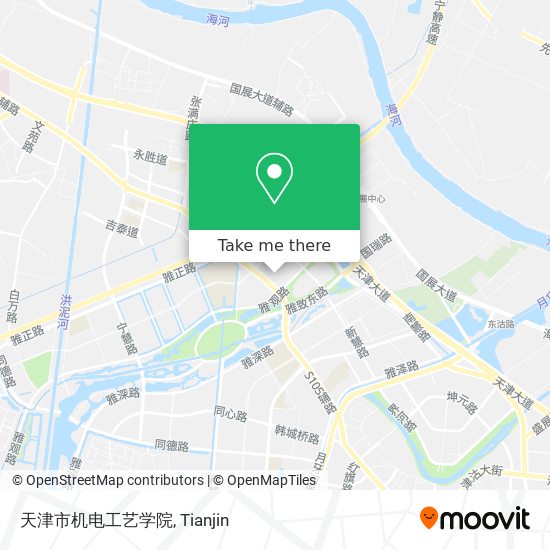天津市机电工艺学院 map