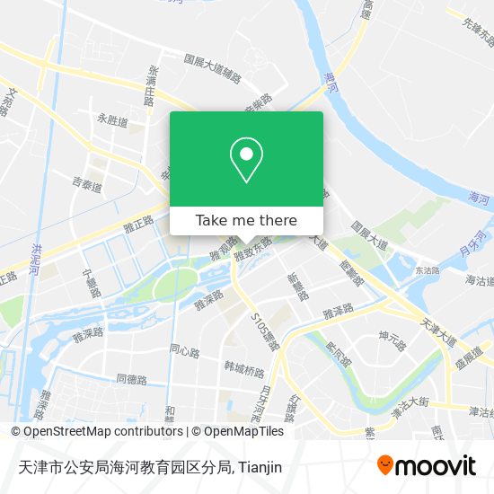 天津市公安局海河教育园区分局 map