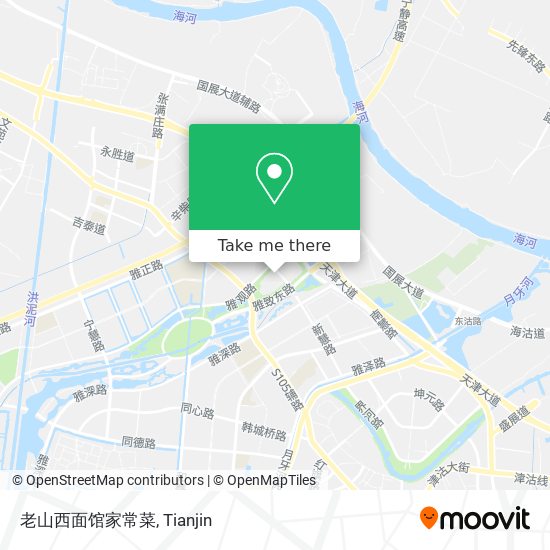 老山西面馆家常菜 map