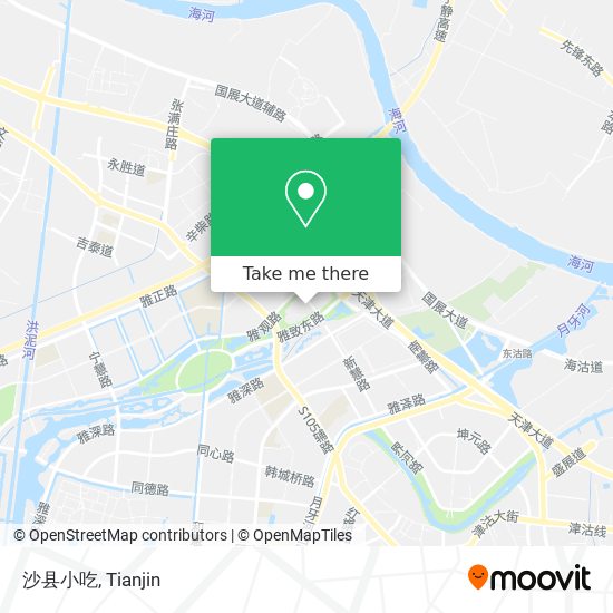 沙县小吃 map