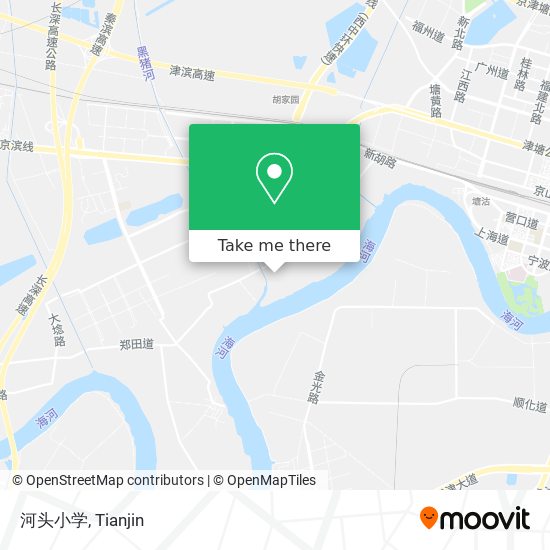河头小学 map