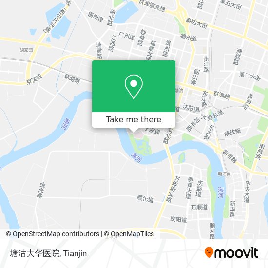 塘沽大华医院 map