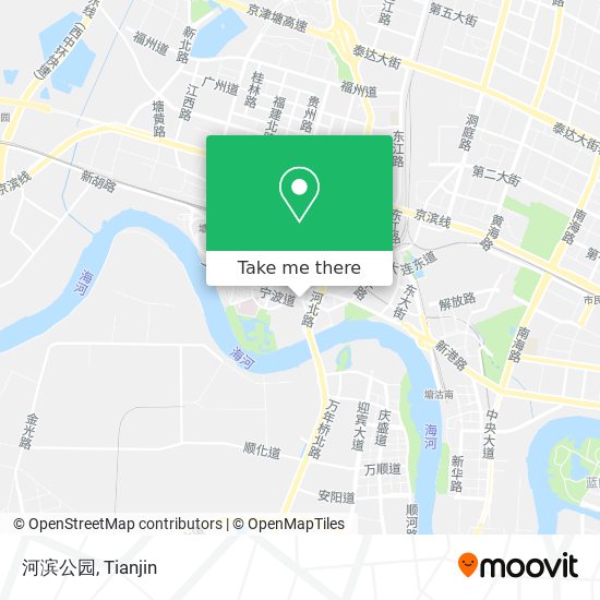 河滨公园 map