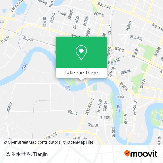 欢乐水世界 map