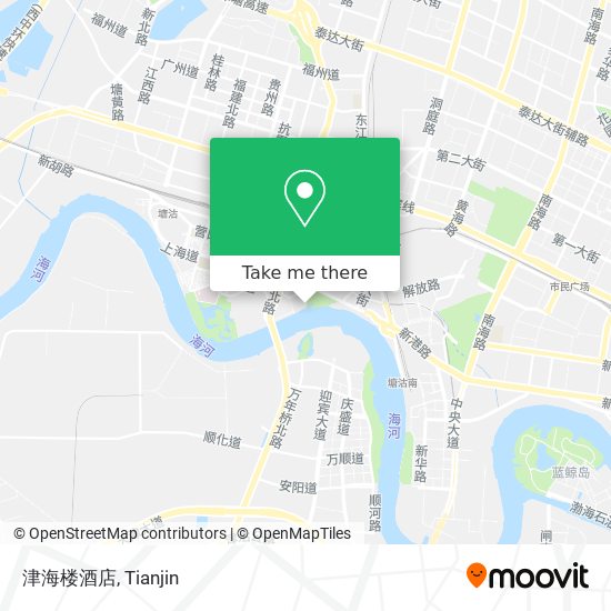 津海楼酒店 map
