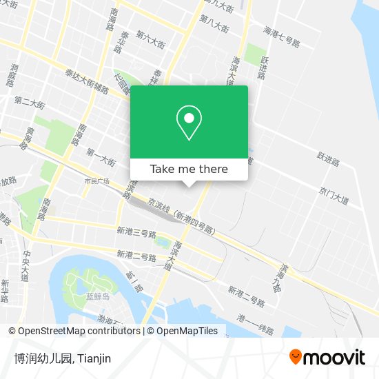 博润幼儿园 map