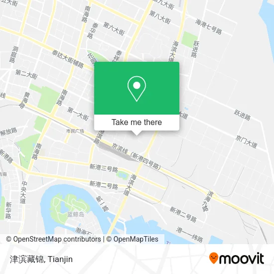 津滨藏锦 map