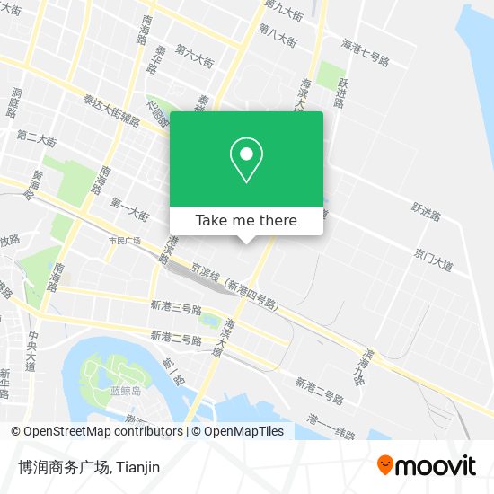 博润商务广场 map