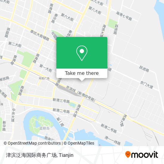 津滨泛海国际商务广场 map