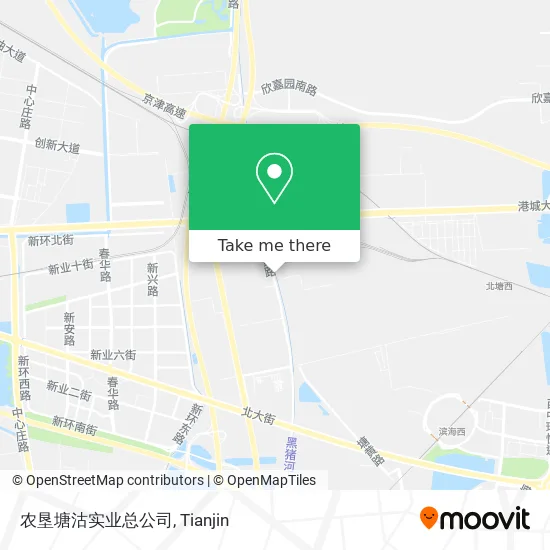 农垦塘沽实业总公司 map