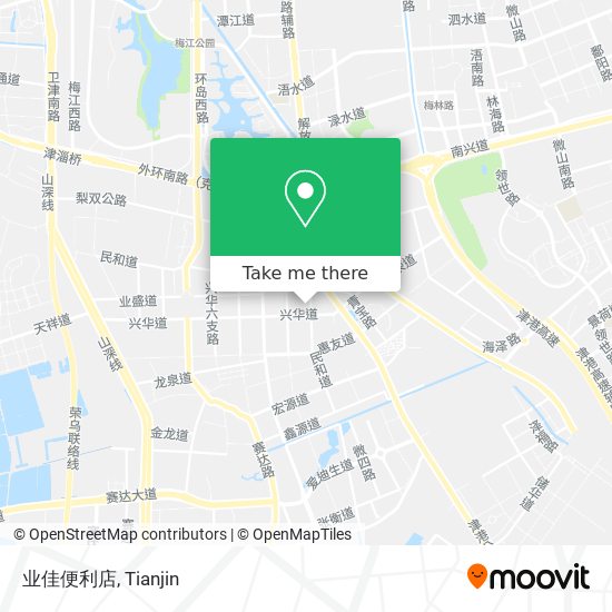 业佳便利店 map