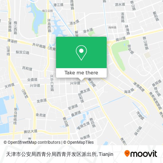 天津市公安局西青分局西青开发区派出所 map