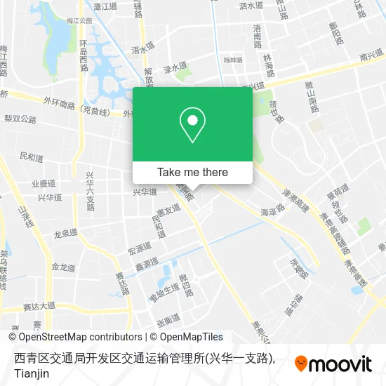 西青区交通局开发区交通运输管理所(兴华一支路) map
