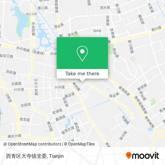 西青区大寺镇党委 map