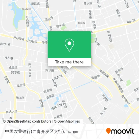 中国农业银行(西青开发区支行) map
