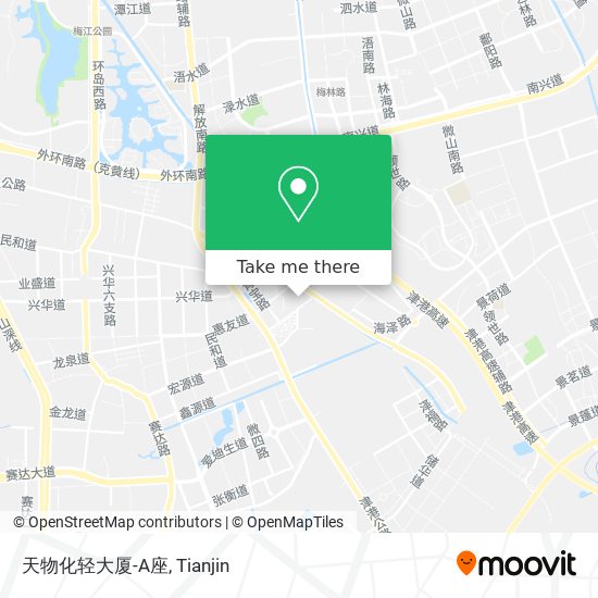 天物化轻大厦-A座 map