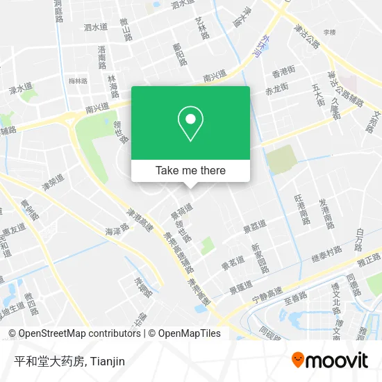 平和堂大药房 map