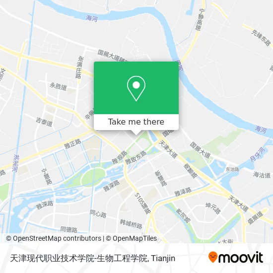 天津现代职业技术学院-生物工程学院 map