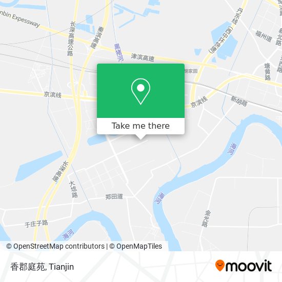 香郡庭苑 map