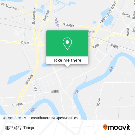 澜郡庭苑 map
