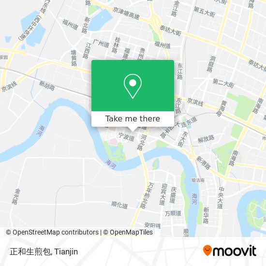 正和生煎包 map