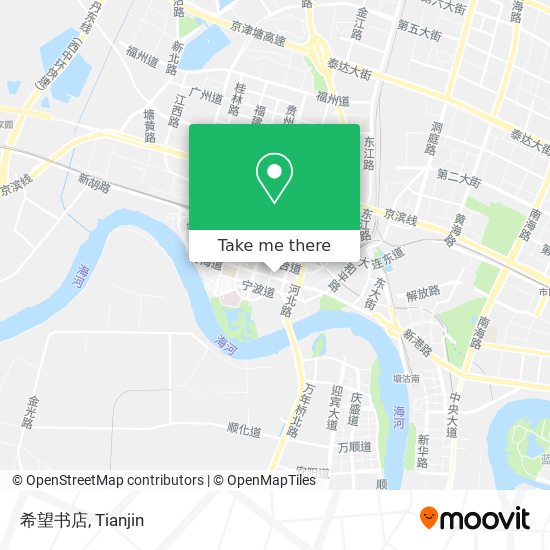 希望书店 map