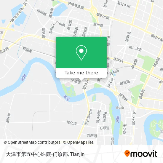 天津市第五中心医院-门诊部 map