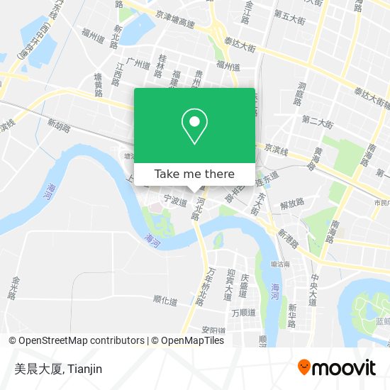 美晨大厦 map