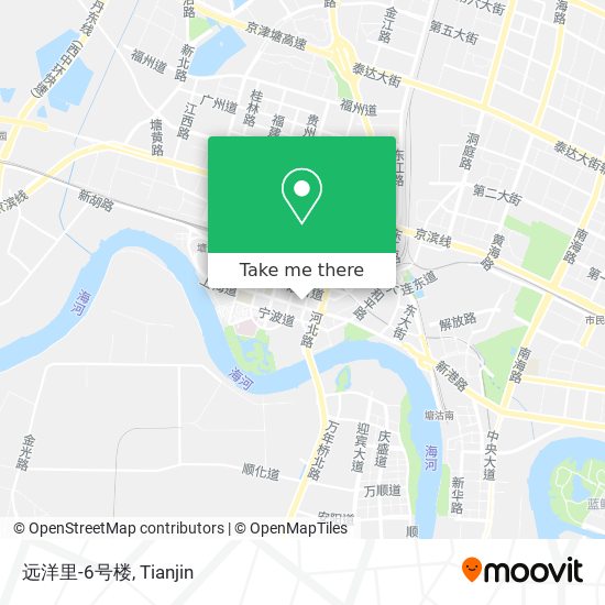 远洋里-6号楼 map