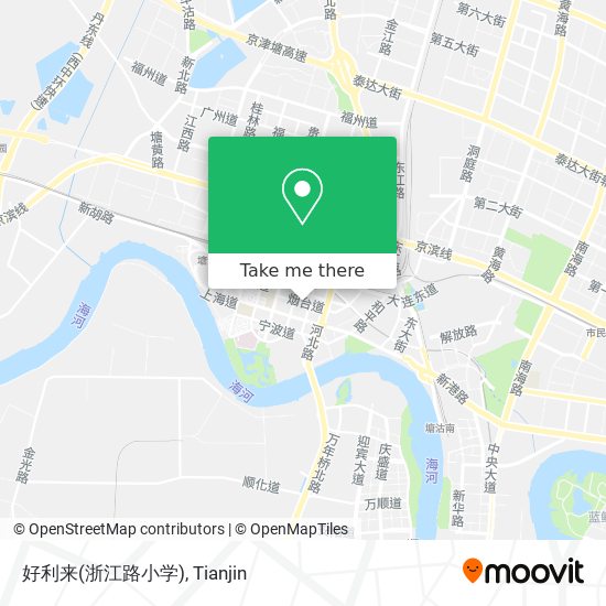 好利来(浙江路小学) map