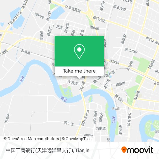 中国工商银行(天津远洋里支行) map