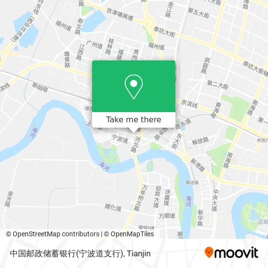 中国邮政储蓄银行(宁波道支行) map