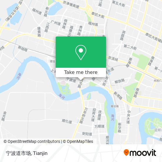 宁波道市场 map