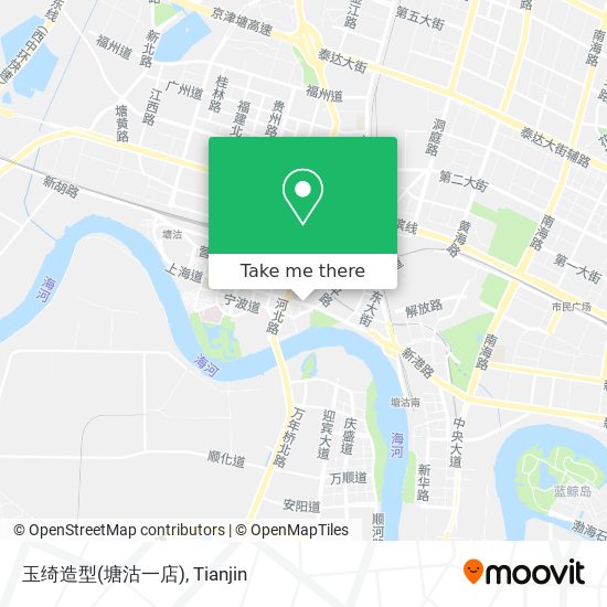 玉绮造型(塘沽一店) map