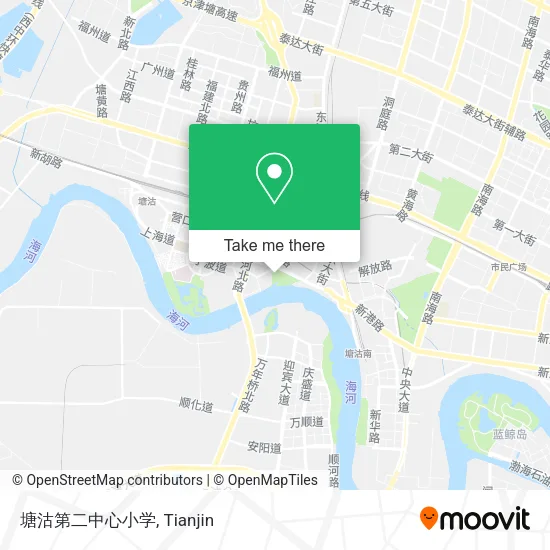 塘沽第二中心小学 map